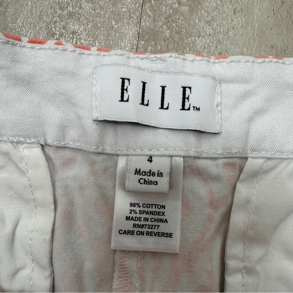 Elle shorts print chino shorts size 4 - Picture 6 of 8